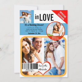 Invitación a la ducha de boda estilo Personalizado