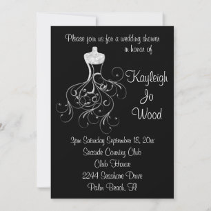 Invitación a la ducha de Boda Fantasy