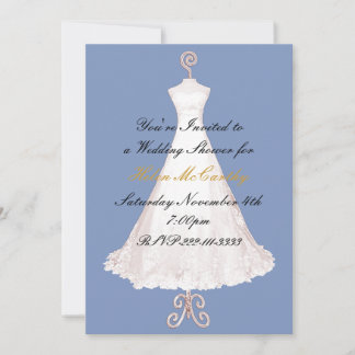 Invitación a la ducha de boda formal