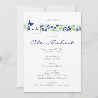 Invitación a la ducha de Boda o de novia