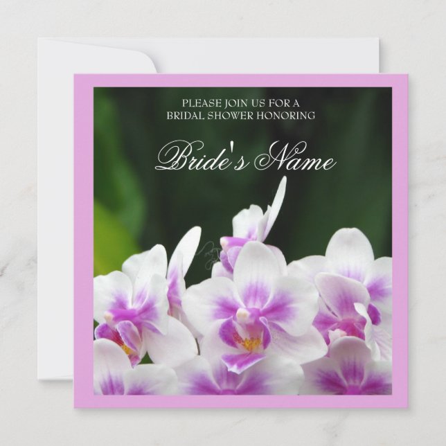 Invitación a la ducha de bodas (Anverso)