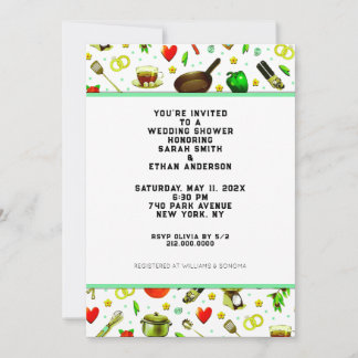 Invitación a la ducha de bodas