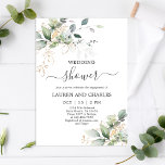 Invitación a la ducha de bodas verdes<br><div class="desc">Invitación a la ducha de bodas verdes</div>
