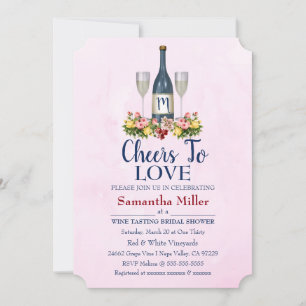 Invitación A La Ducha De Bodega O De Vino