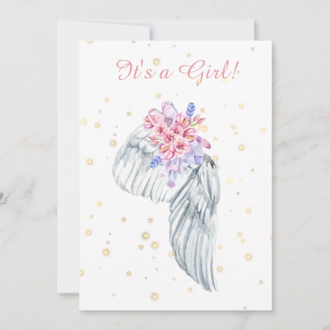 *~* Invitación a la ducha de cristales de ala Ange (Anverso)