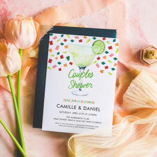 Invitación a la ducha de Fiesta Parejas Mexicanas 