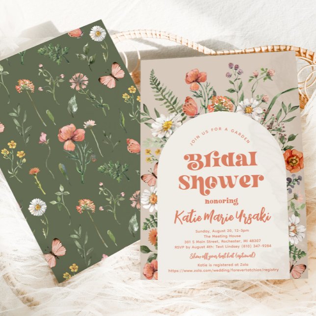 Invitación a la ducha de flores silvestres (Subido por el creador)