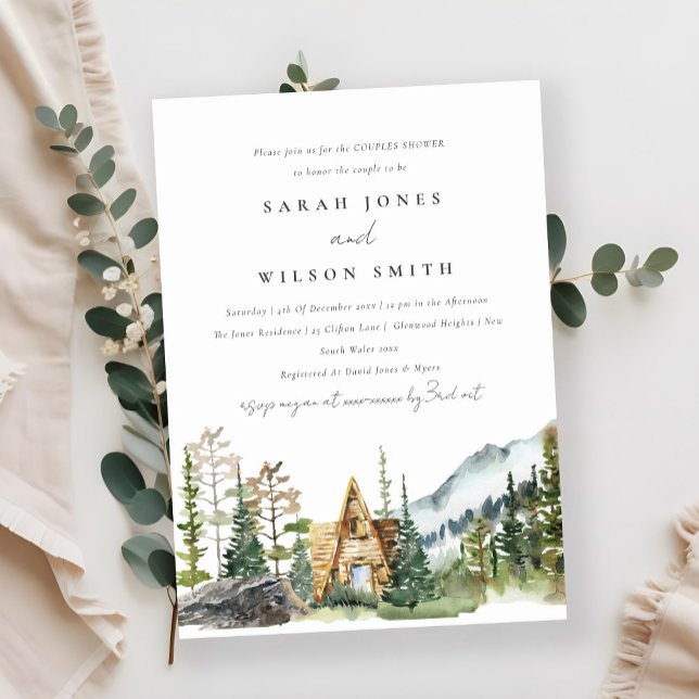 Invitación a la ducha de la cabaña de la montaña P (Subido por el creador)