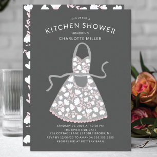 Invitación a la ducha de la cocina de la novia Apr