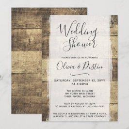 Invitación a la ducha de la ducha de la casa de co