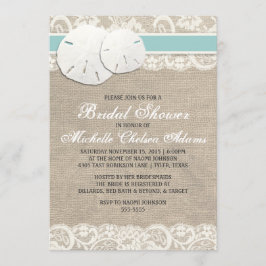 Invitación a la ducha de la novia de la playa Rust
