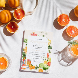 Invitación a la ducha de la novia de Main Squeeze 