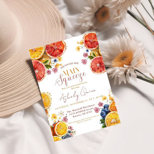 Invitación a la ducha de la novia de Main Squeeze 