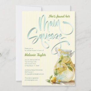 Invitación a la ducha de la novia del principal Sq