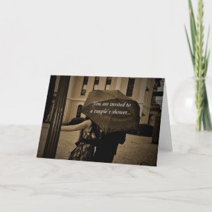 Invitación a la ducha de la pareja