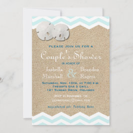 Invitación a la ducha de la pareja de niños de are