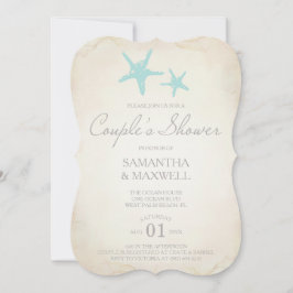 Invitación a la ducha de la pareja de playa - Star