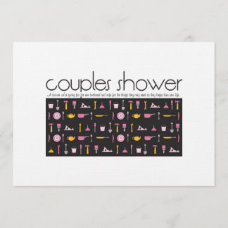 Invitación a la ducha de las parejas - Cocina y he