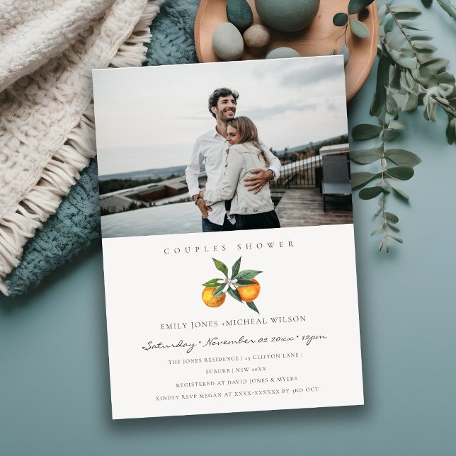 Invitación a la ducha de las parejas de fotos de N (Subido por el creador)