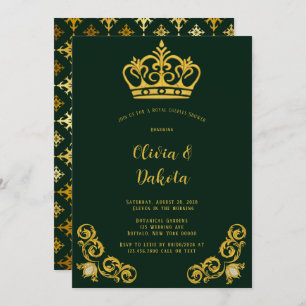 Invitación a la ducha de las parejas de la Corona 