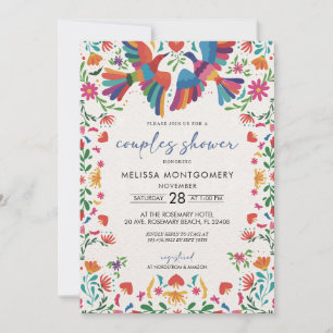Invitación a la ducha de las parejas mexicanas de 