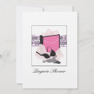 Invitación a la ducha de lencería