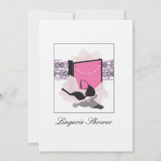 Invitación a la ducha de lencería