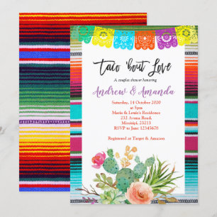 Invitación a la ducha de matrimonio de las parejas