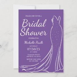 Invitación a la ducha de novia