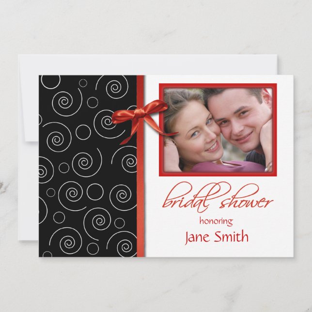 Invitación a la ducha de novia (Anverso)