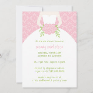 Invitación a la ducha de novia