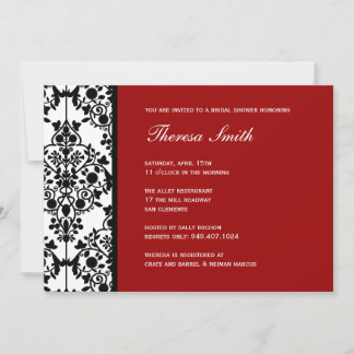Invitación a la ducha de novia
