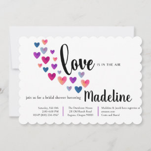 Invitación a la ducha de novia