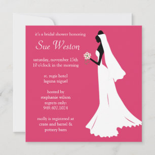 Invitación a la ducha de novia