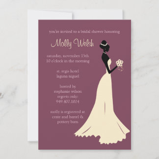 Invitación a la ducha de novia