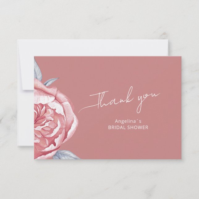 Invitación a la ducha de novia (Anverso)