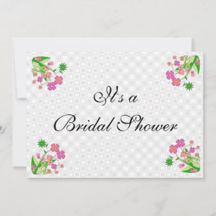 Invitación a la ducha de novia