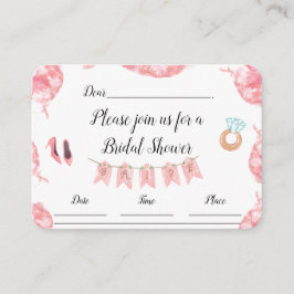 Invitación a la ducha de novia