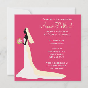 Invitación a la ducha de novia