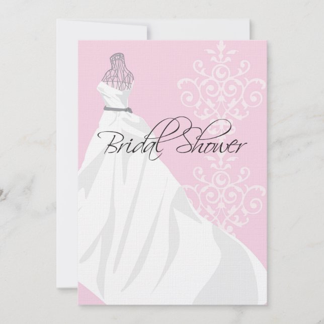 Invitación a la ducha de novia (Anverso)