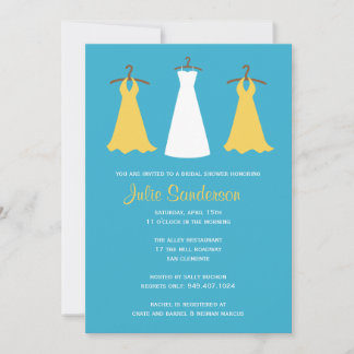 Invitación a la ducha de novia