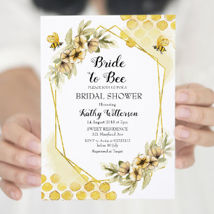 Invitación a la ducha de novia