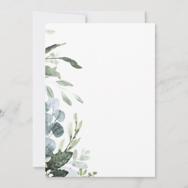 invitación a la ducha de novia (Reverso)