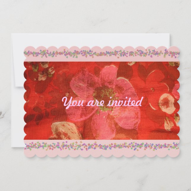 Invitación a la ducha de novia (Anverso)