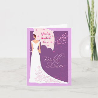 Invitación a la ducha de novia