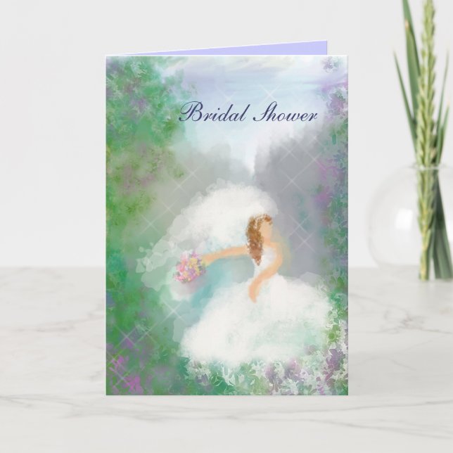 Invitación a la ducha de novia (Anverso)