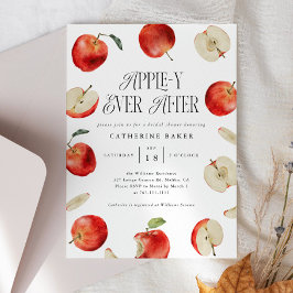 Invitación a la ducha de novia Apple