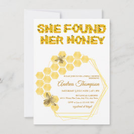 Invitación a la ducha de novia Bee | Encontró Su M