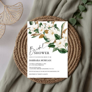 Invitación a la ducha de novia Boho Magnolia