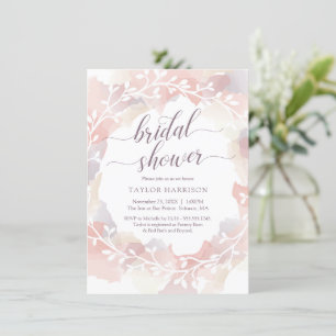 Invitación a la ducha de novia - Caída, Personaliz